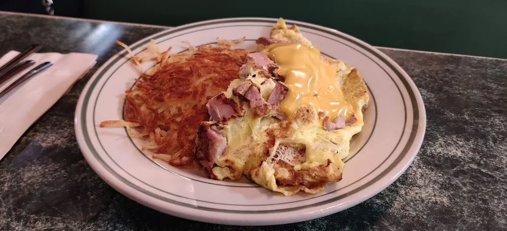 Ham and Cheese Omelette